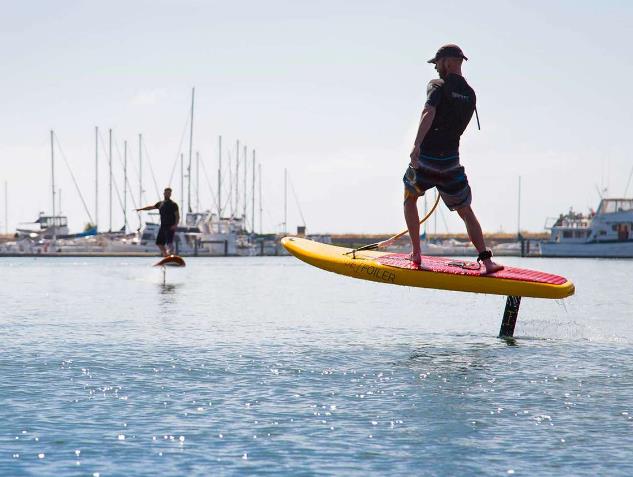 Why Does This Surfboard Ride Above Water?